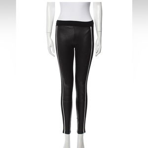 Sandro Leather Moto leggings
